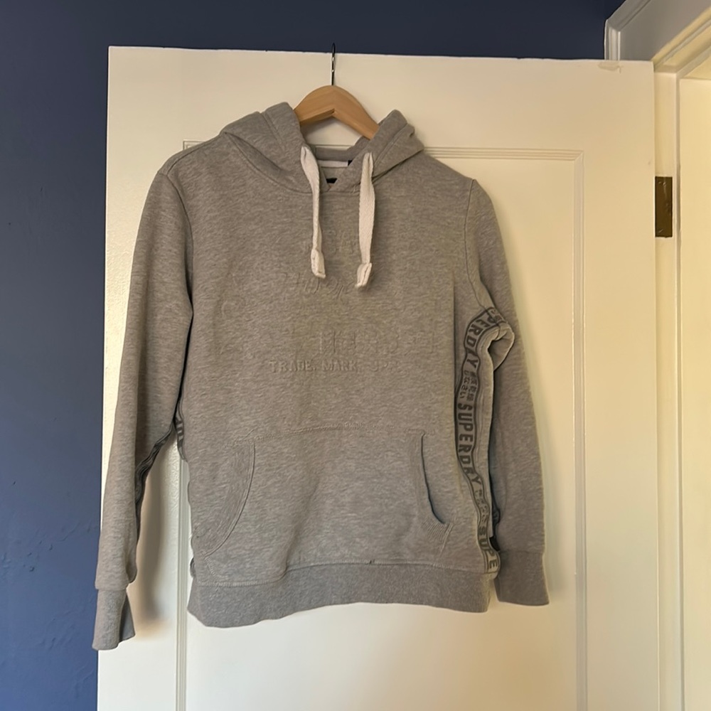 Superdry gray hoodie